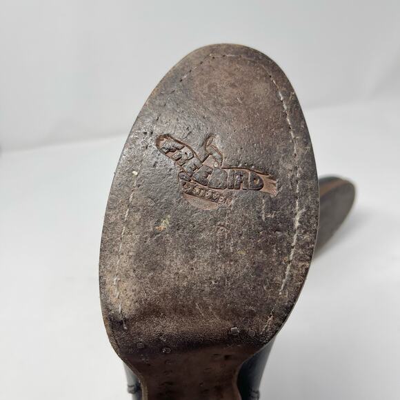 Freebird Black Leather Darius Ankle Zip Boots (7 Womens) - Picture 10 of 10